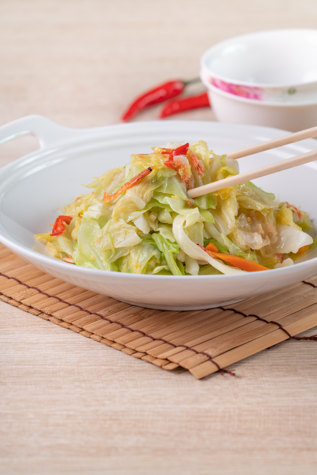 Steamed Cabbage